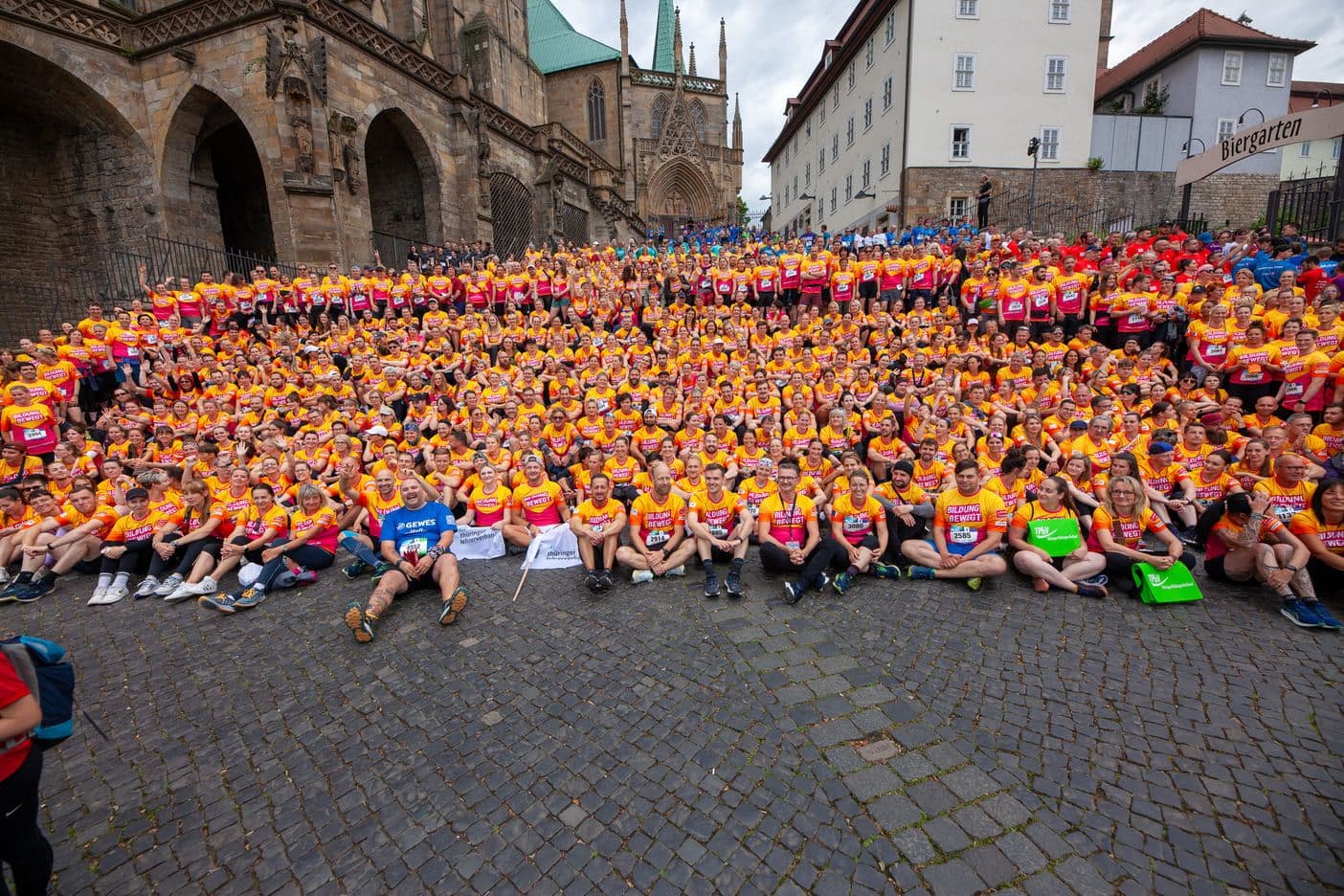 Läufer beim Thüringer Unternehmenslauf